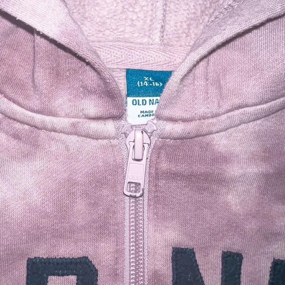 Old Navy Girls Tie Dye Logo Hoodie, Size XL (14-16)